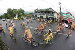 Nimbin World Naked Bike Ride 2011